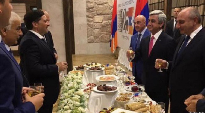 Serzh Sargsyan meets with representatives of separatist regimes in Karabakh 